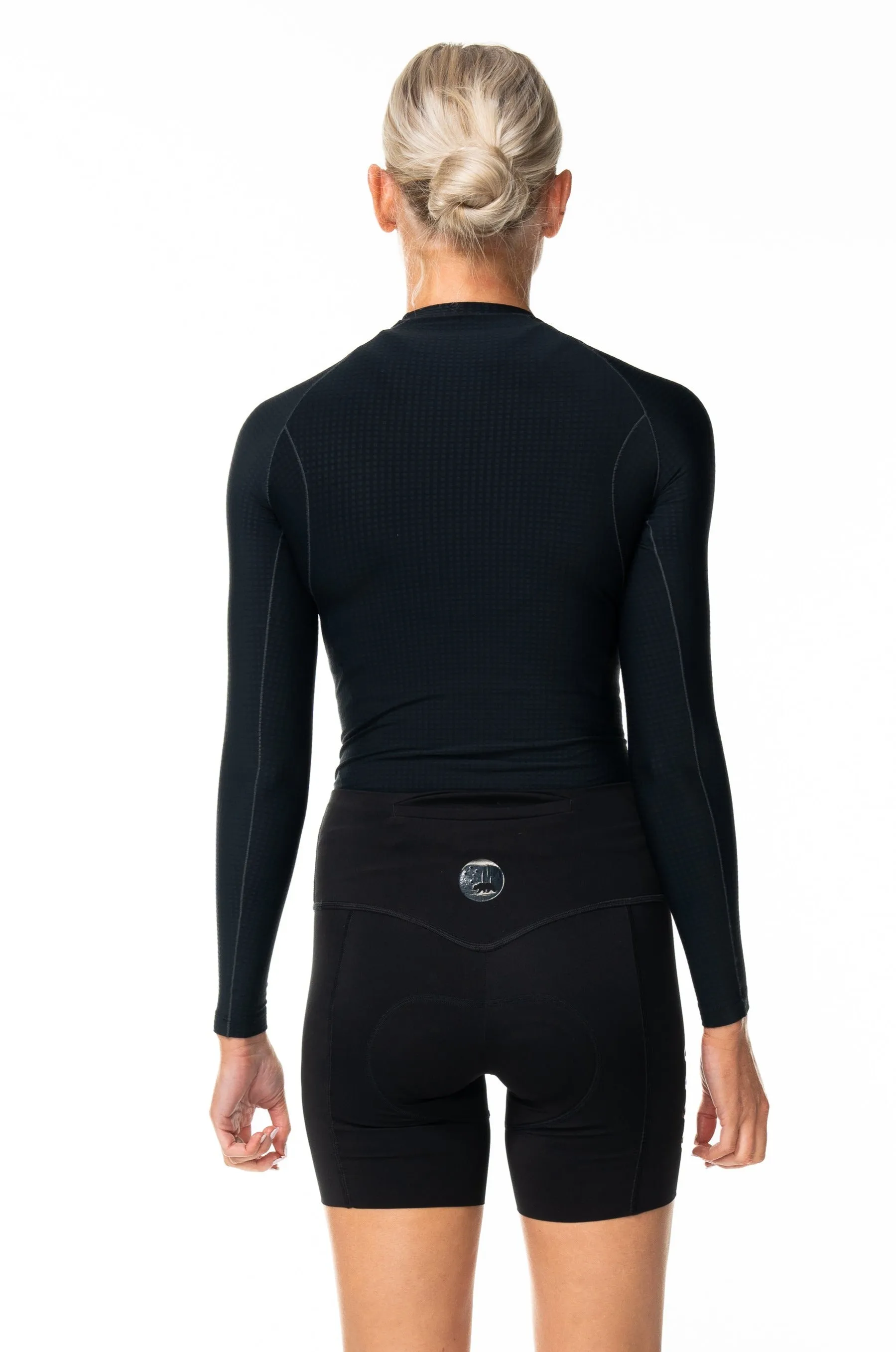 Women's Sleeved Base Layer - Black