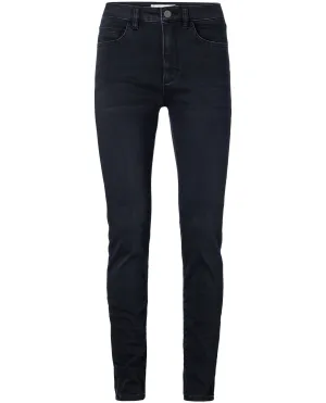 Yaya Blue Black High Waist Jeans