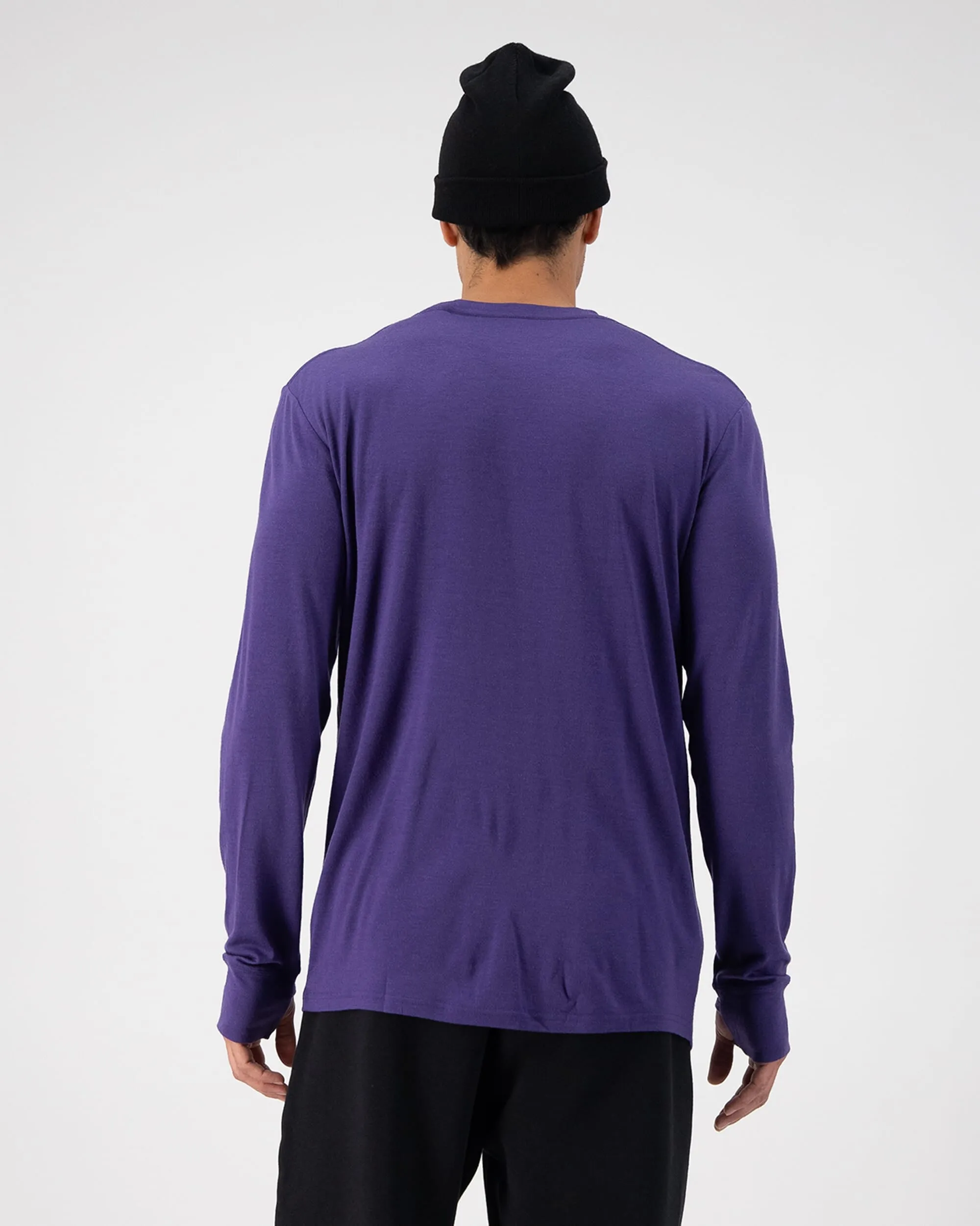 Yotei Merino Classic Long Sleeve - Violet