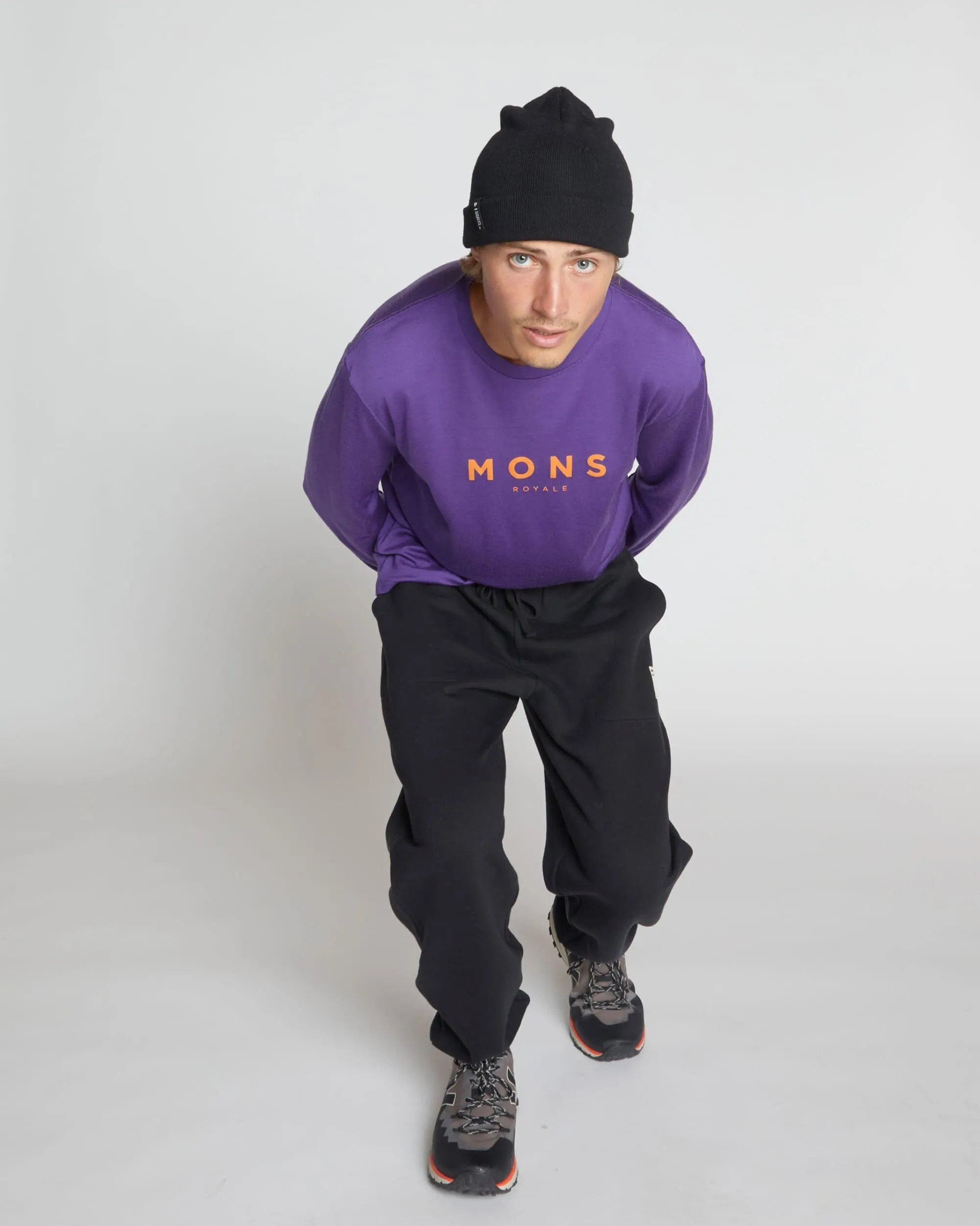 Yotei Merino Classic Long Sleeve - Violet