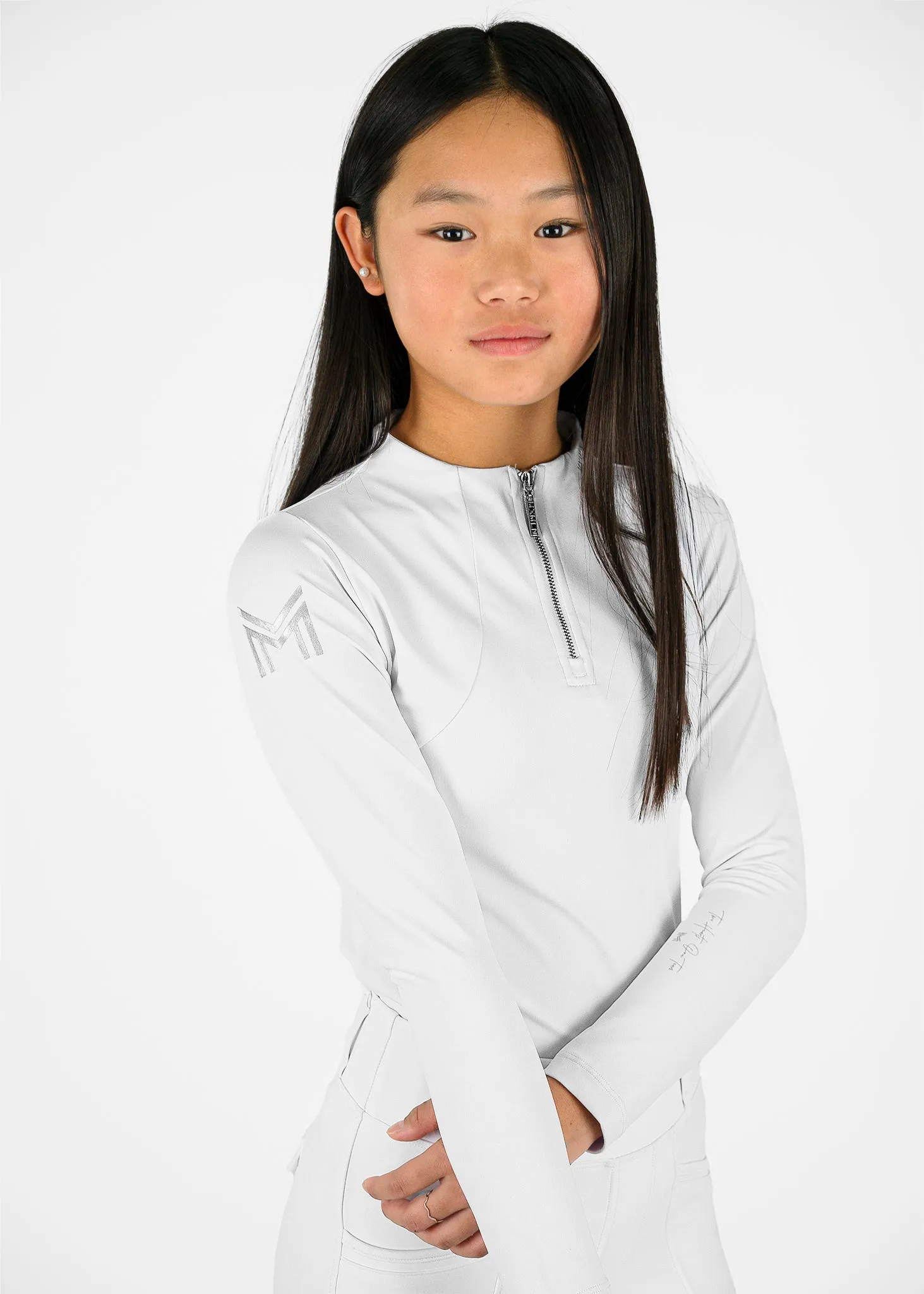 YR Long Sleeve Base Layer (White)