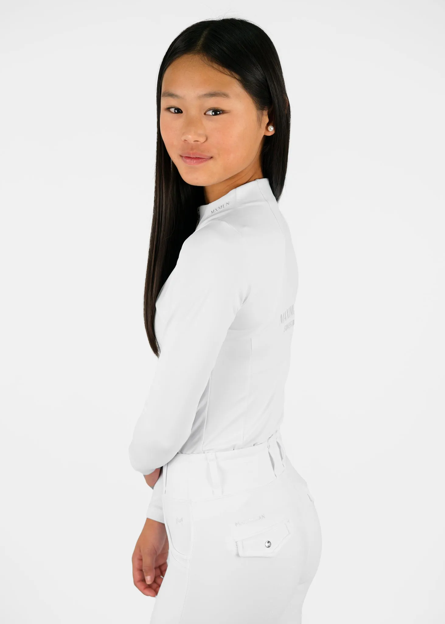 YR Long Sleeve Base Layer (White)